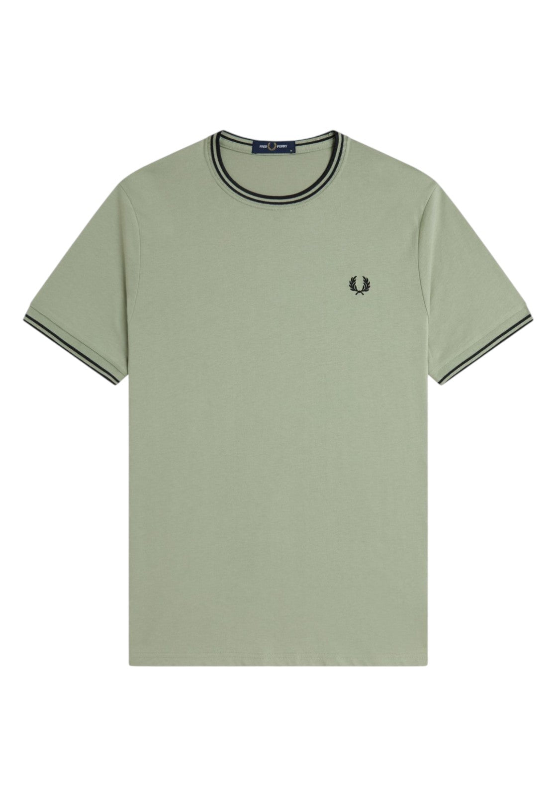 T-SHIRT E CANOTTE Verde/nero Fred Perry