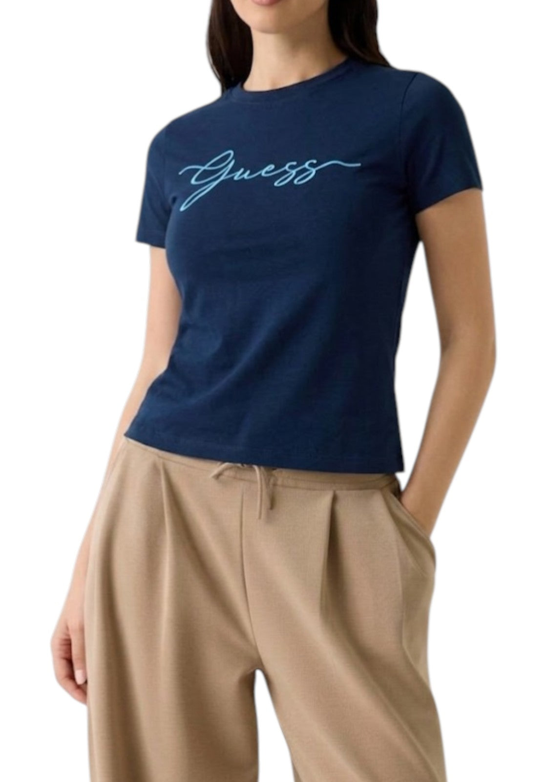 T-SHIRT E CANOTTE Blu/celeste Guess