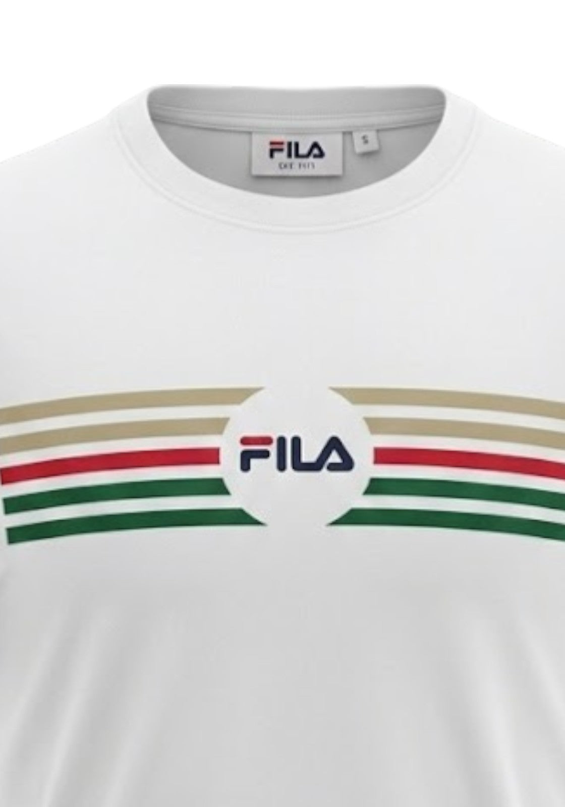 T-SHIRT E CANOTTE Bianco/verde Fila