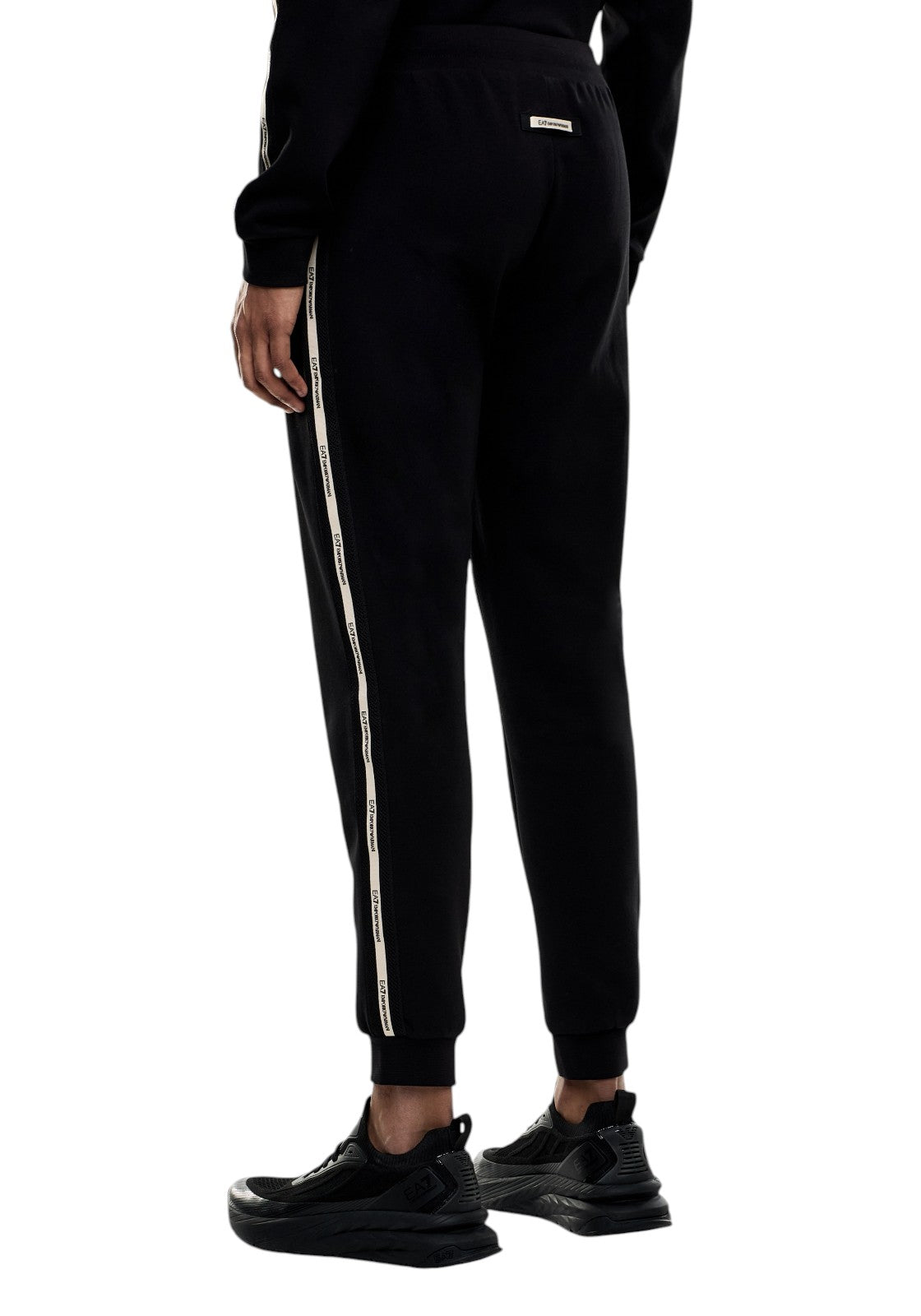 PANTALONI Nero/beige Ea7
