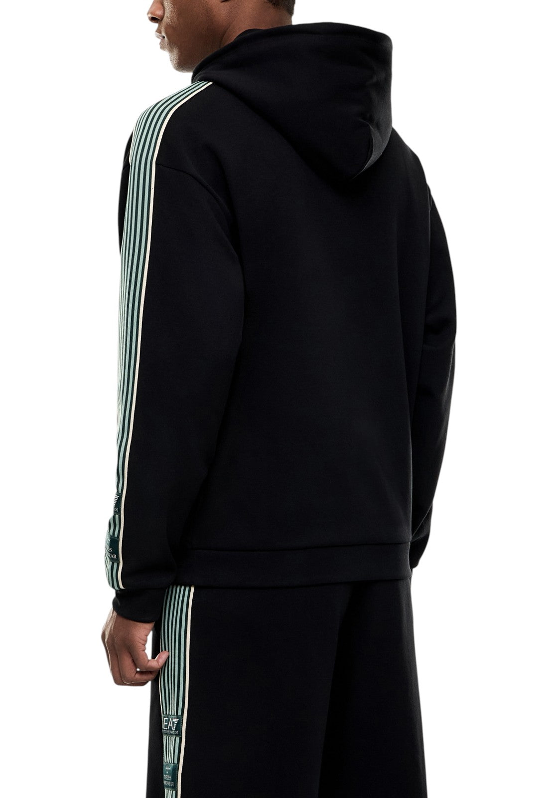 FELPE Nero/verde Ea7
