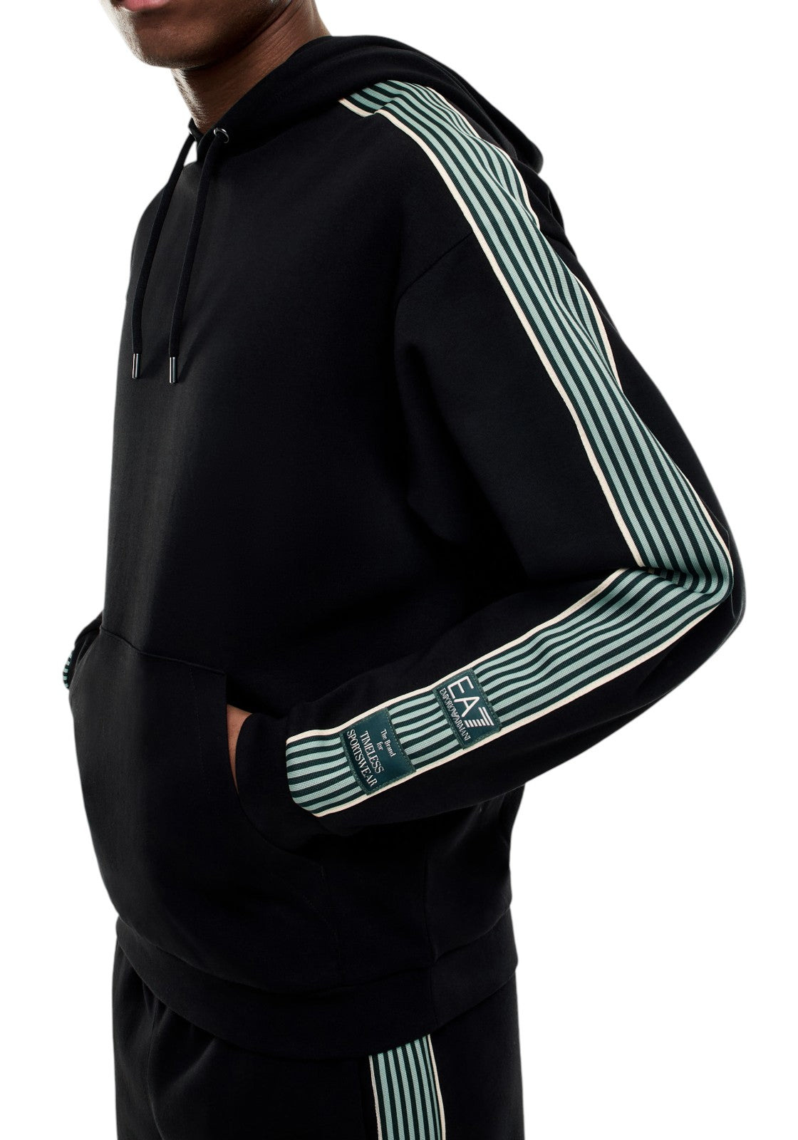 FELPE Nero/verde Ea7