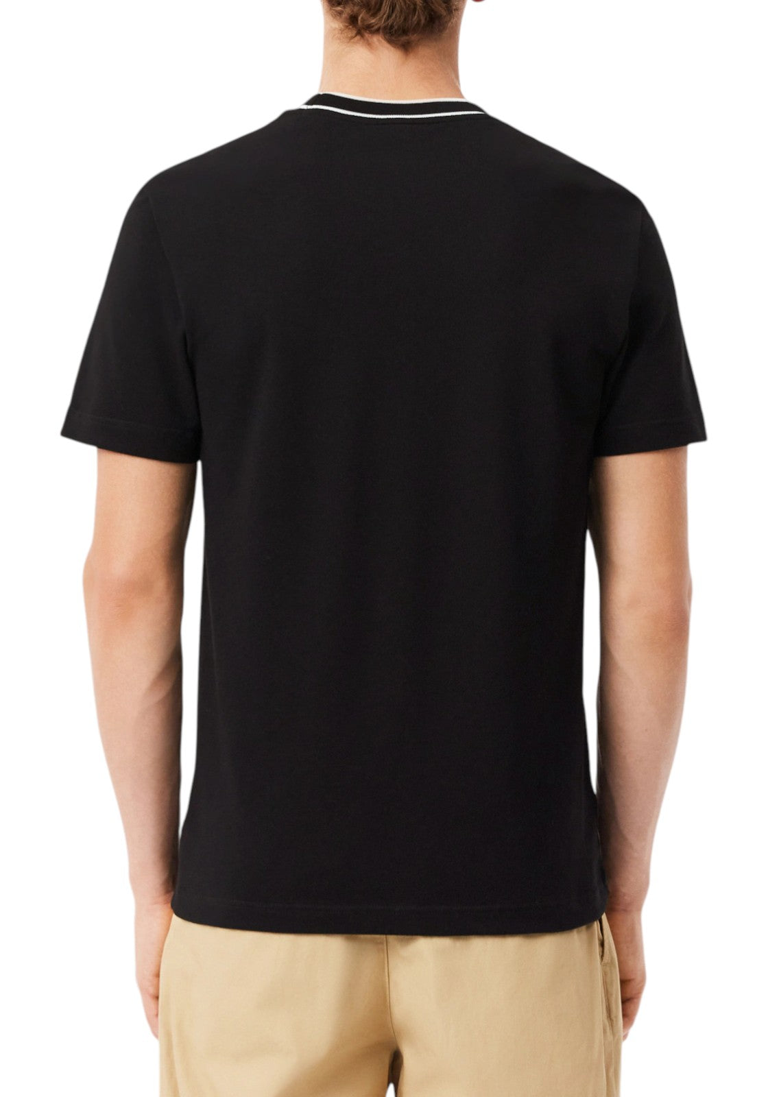 T-SHIRT E CANOTTE Nero/bianco Lacoste