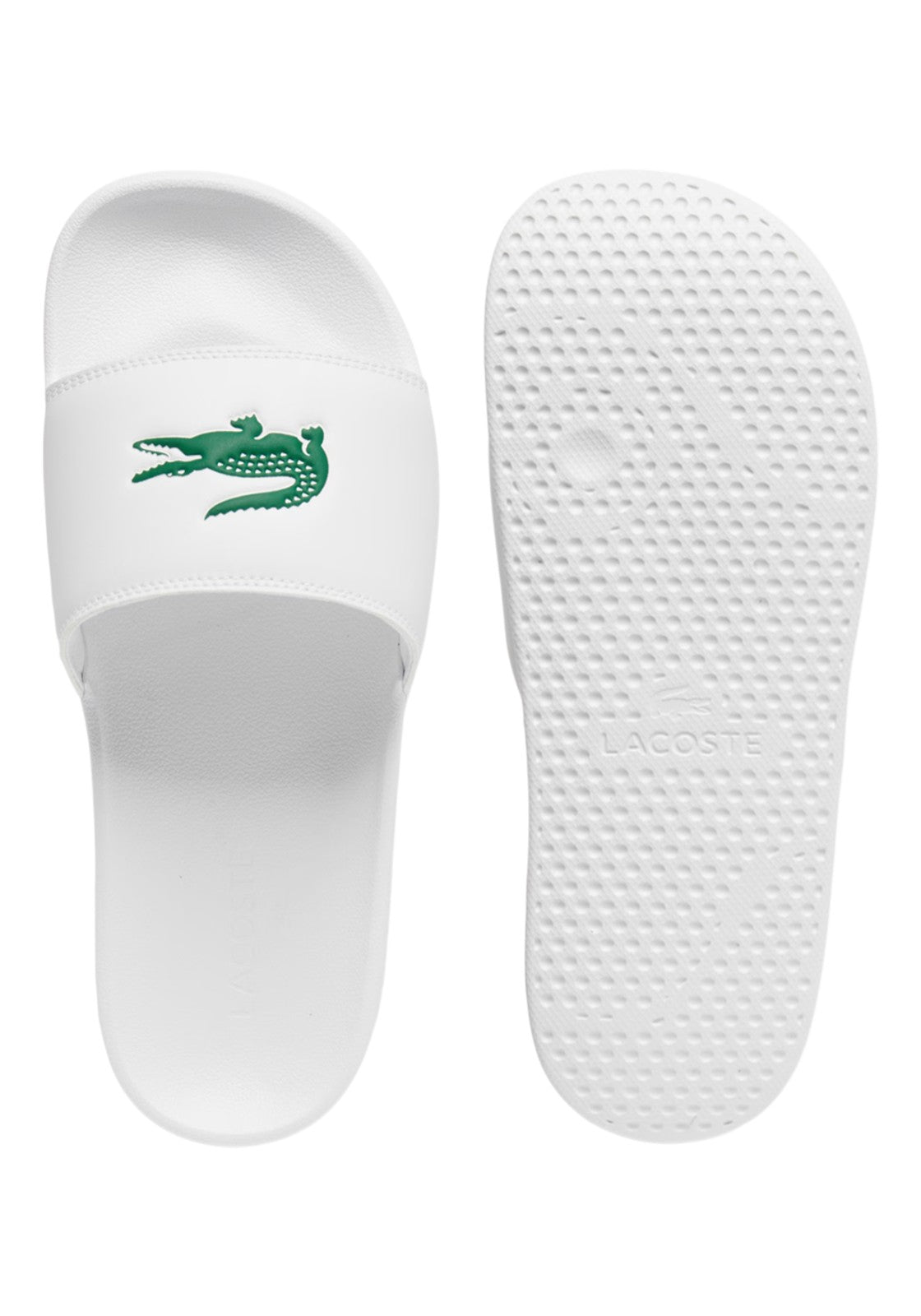 CIABATTE-INFRADITO Bianco/verde Lacoste