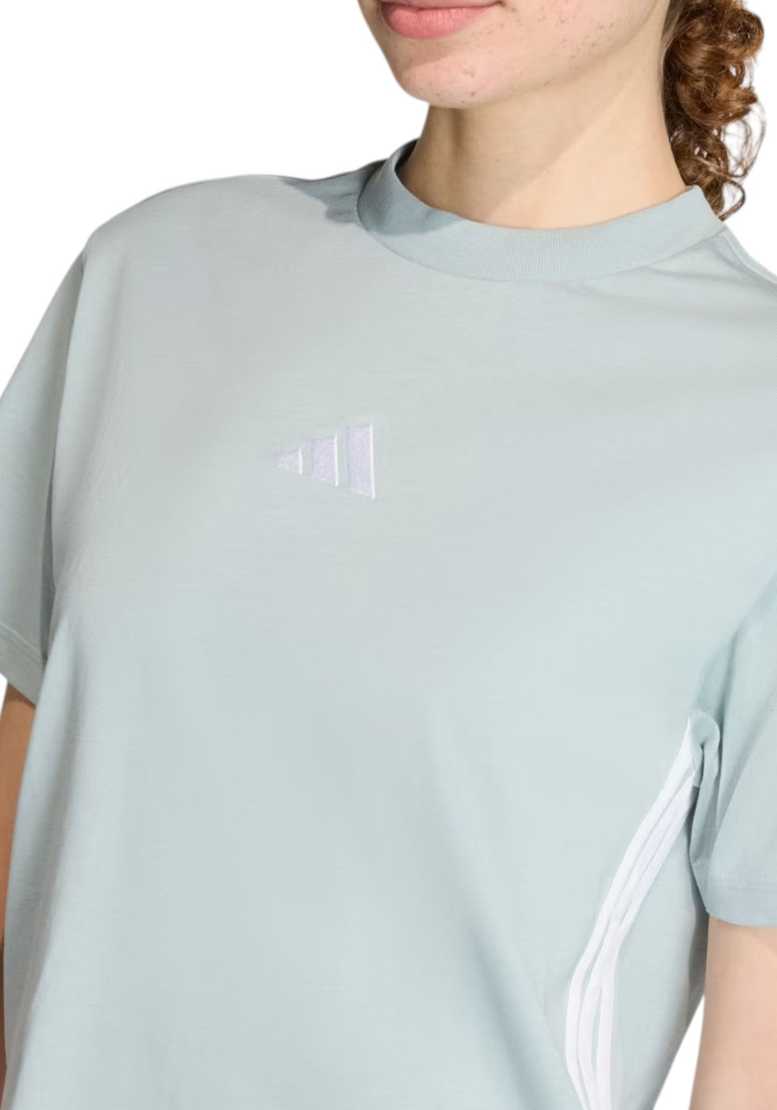 T-SHIRT E CANOTTE Celeste/bianco Adidas