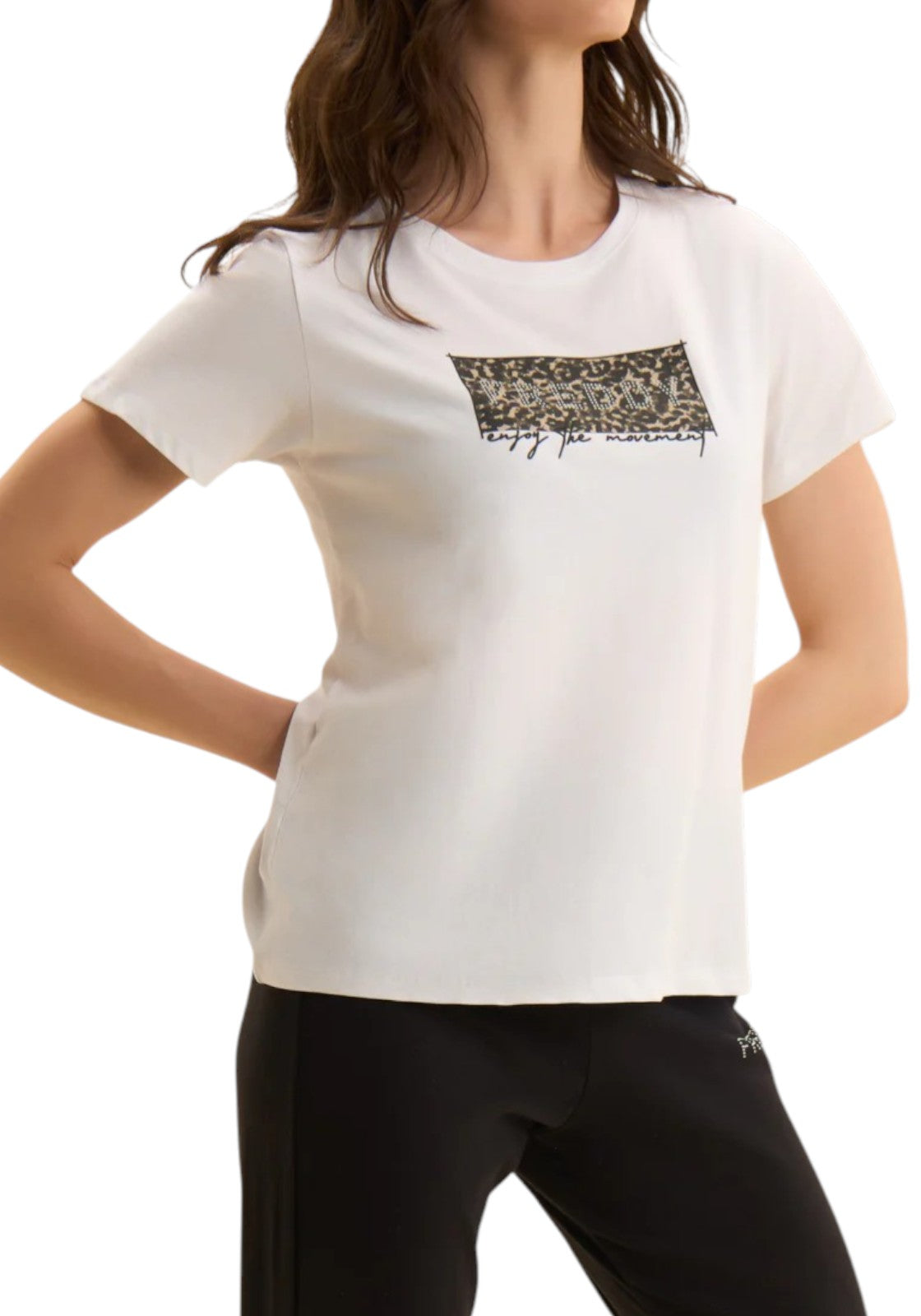 T-SHIRT E CANOTTE Bianco/marrone Freddy