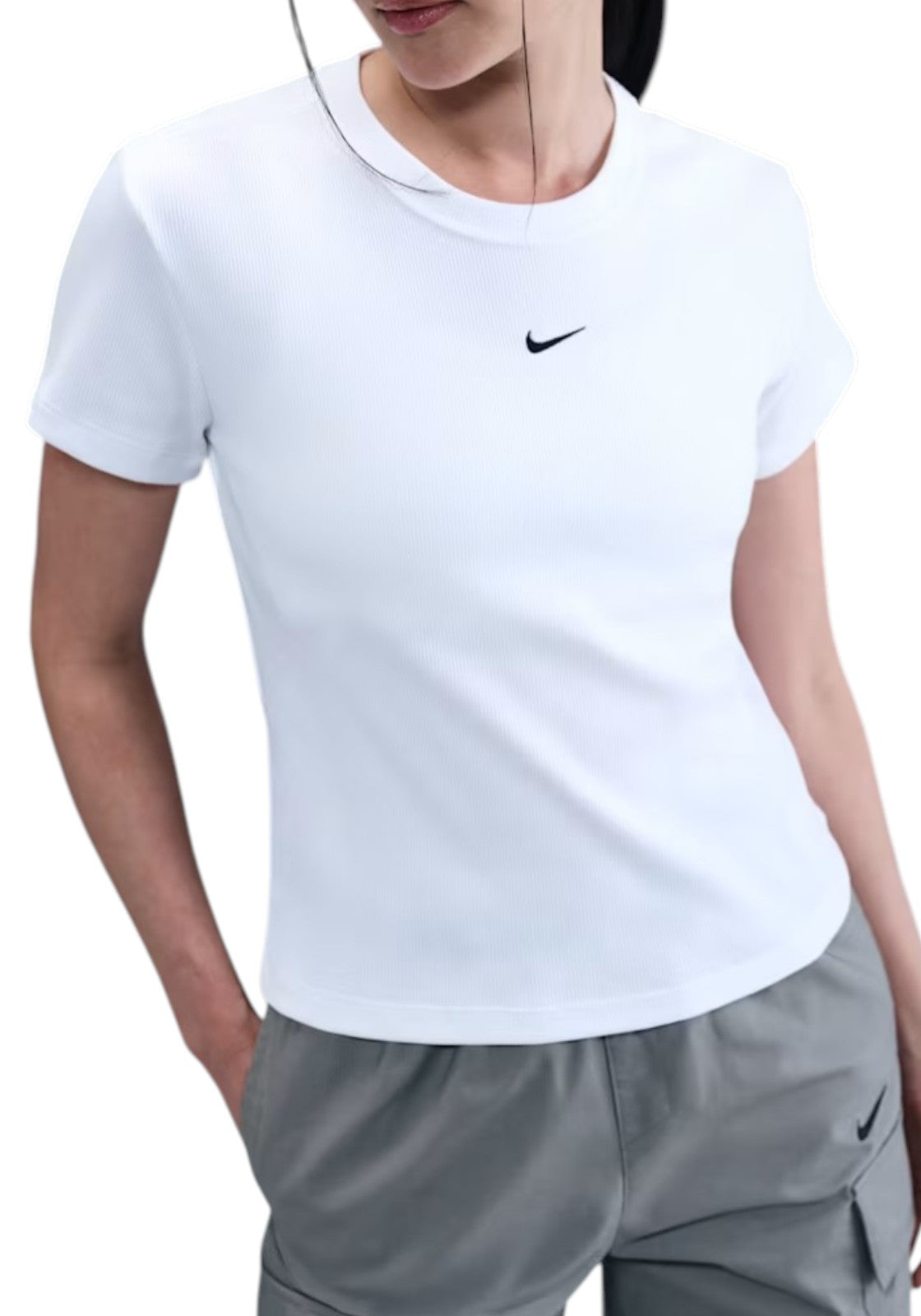 T-SHIRT E CANOTTE Bianco Nike