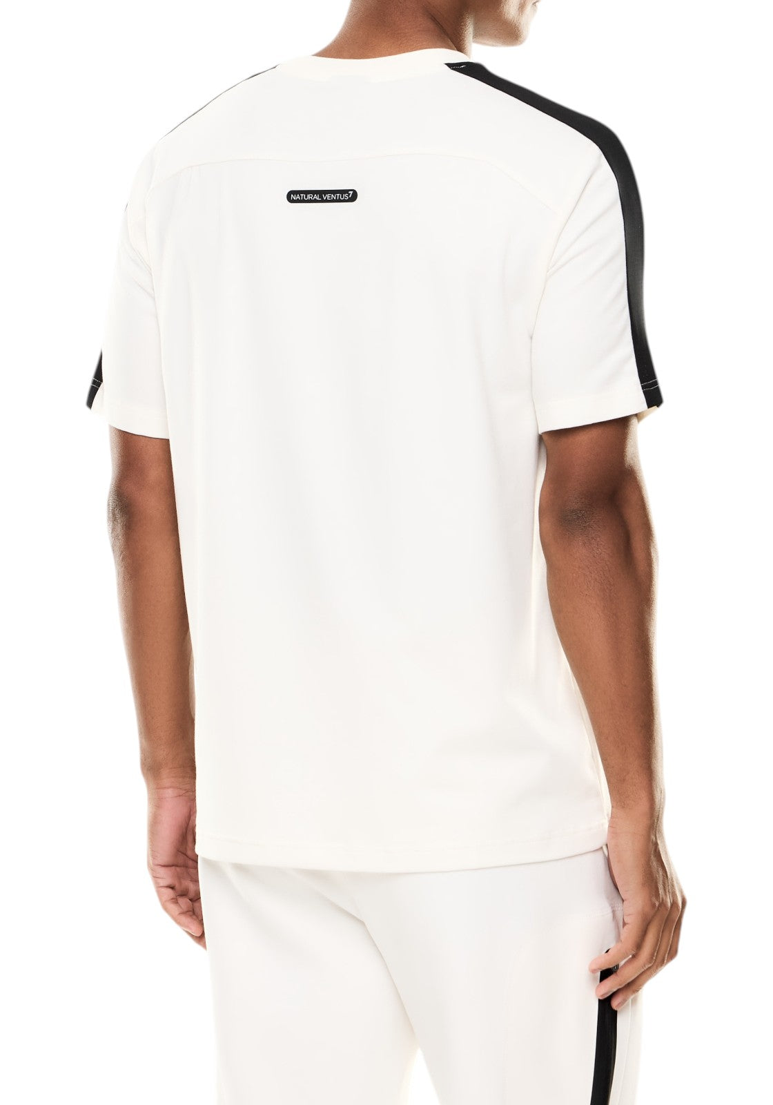T-SHIRT E CANOTTE Panna/nero Ea7