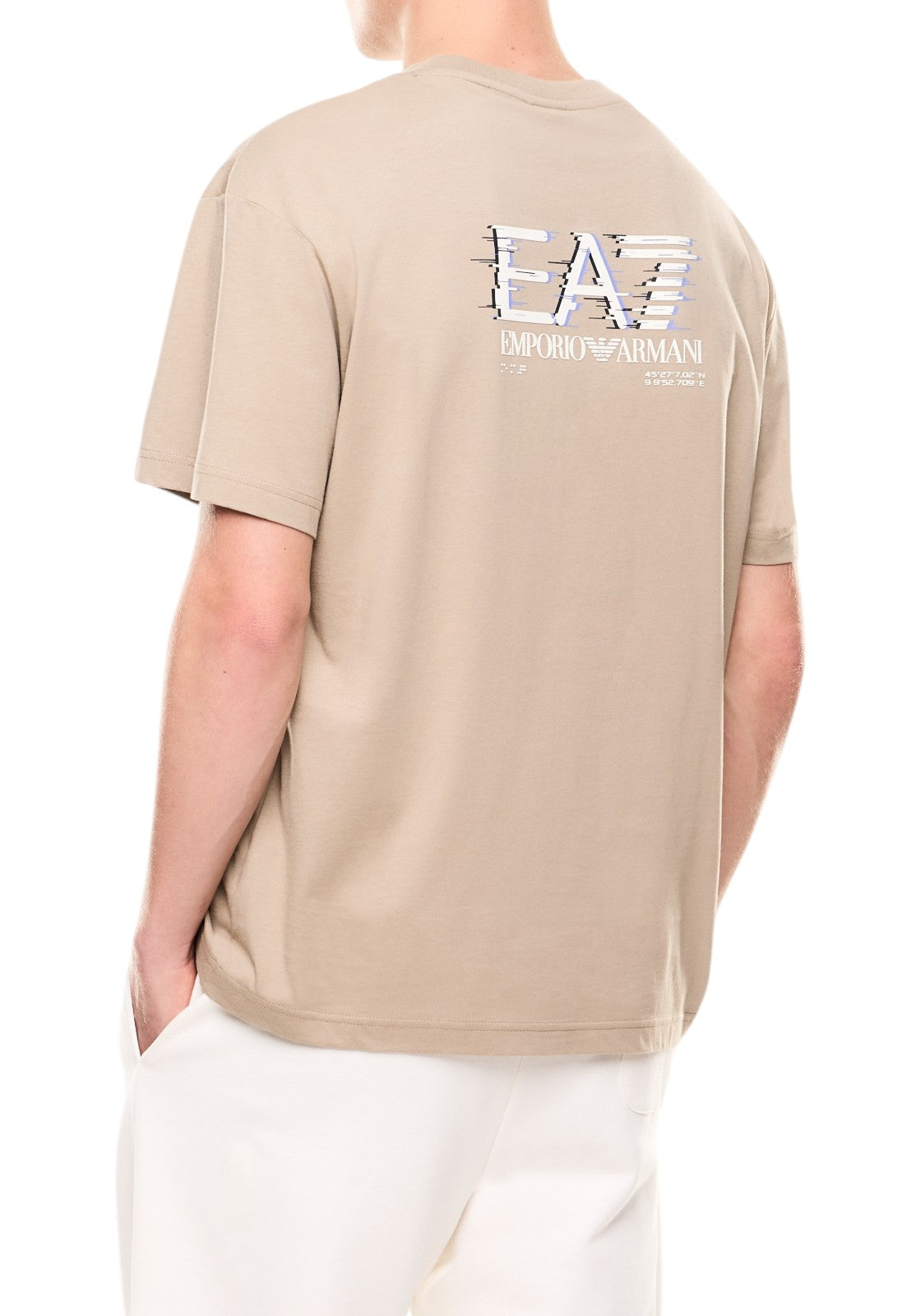 T-SHIRT E CANOTTE Beige/bianco Ea7