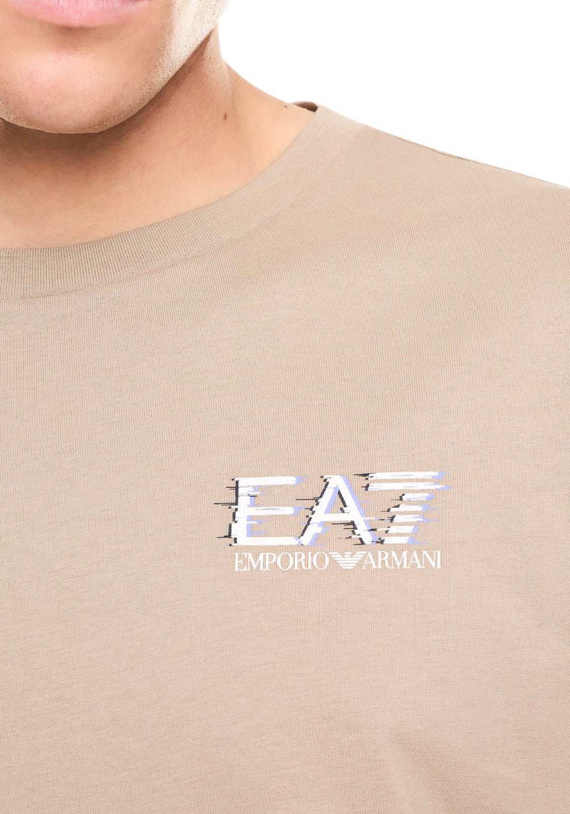 T-SHIRT E CANOTTE Beige/bianco Ea7