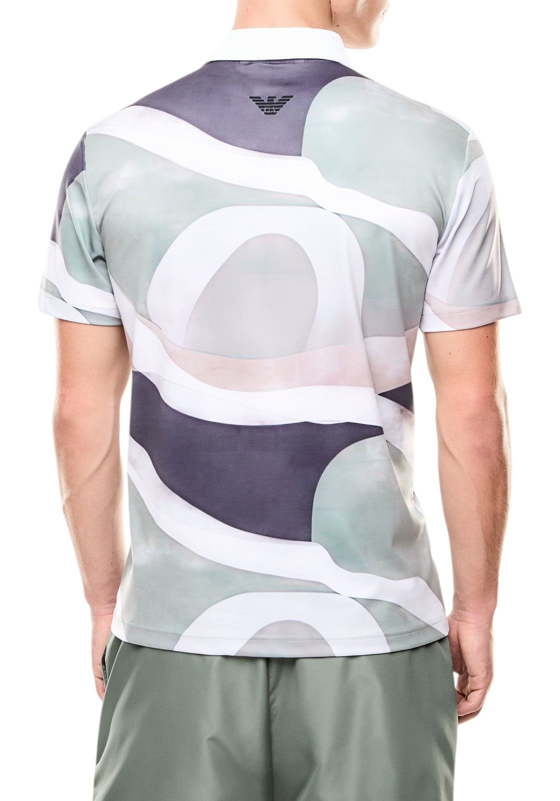 MAGLIONI E POLO Verde/bianco Ea7