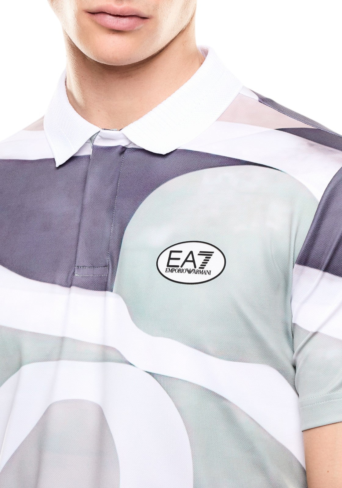 MAGLIONI E POLO Verde/bianco Ea7