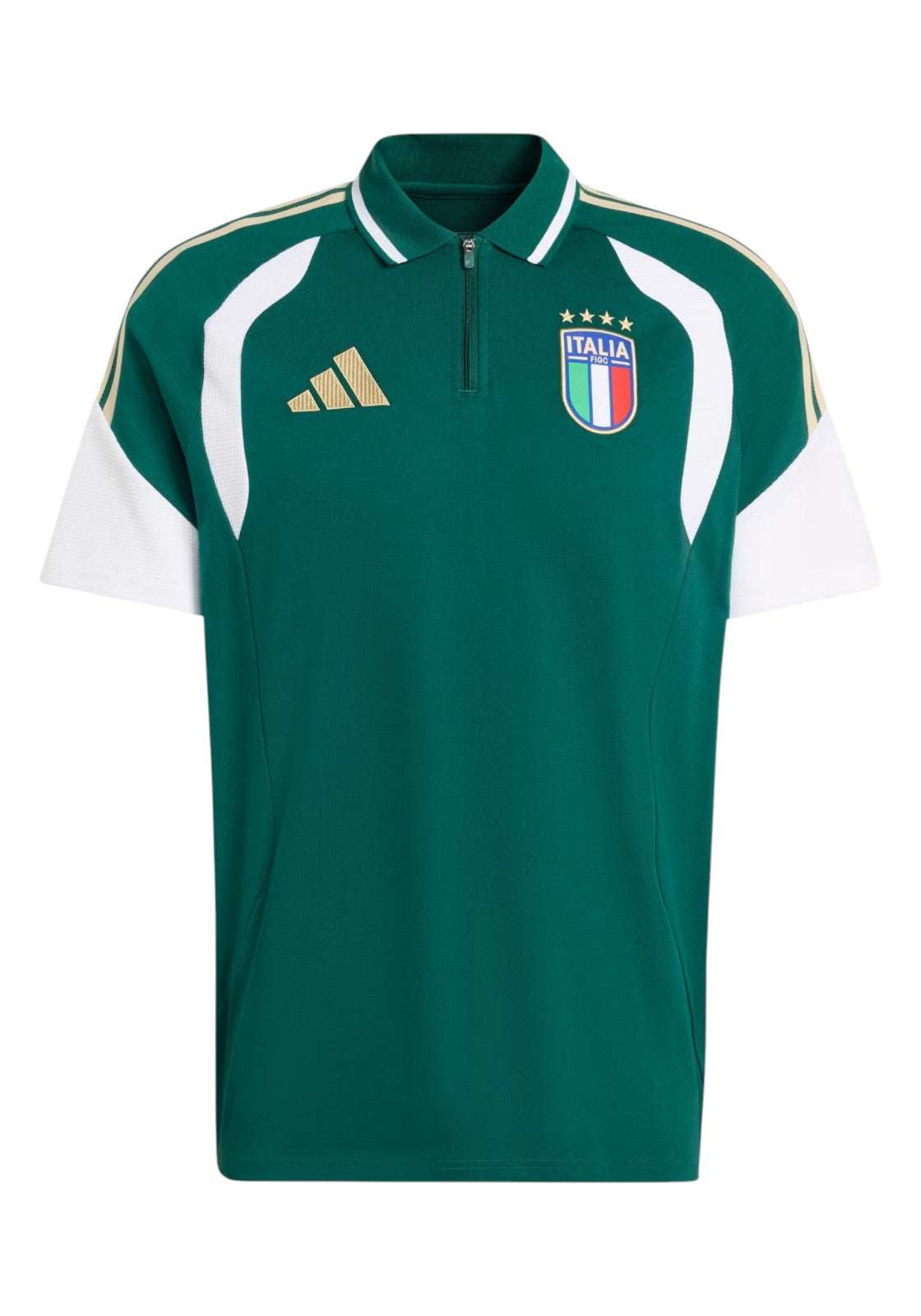 MAGLIONI E POLO Verde/oro Adidas