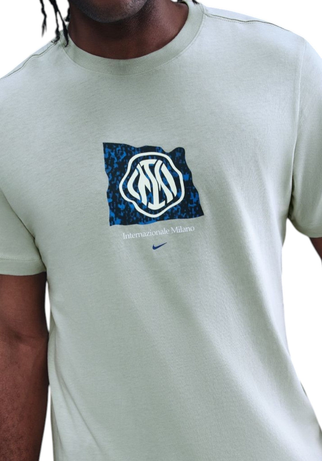 T-SHIRT E CANOTTE Grigio/azzurro Nike