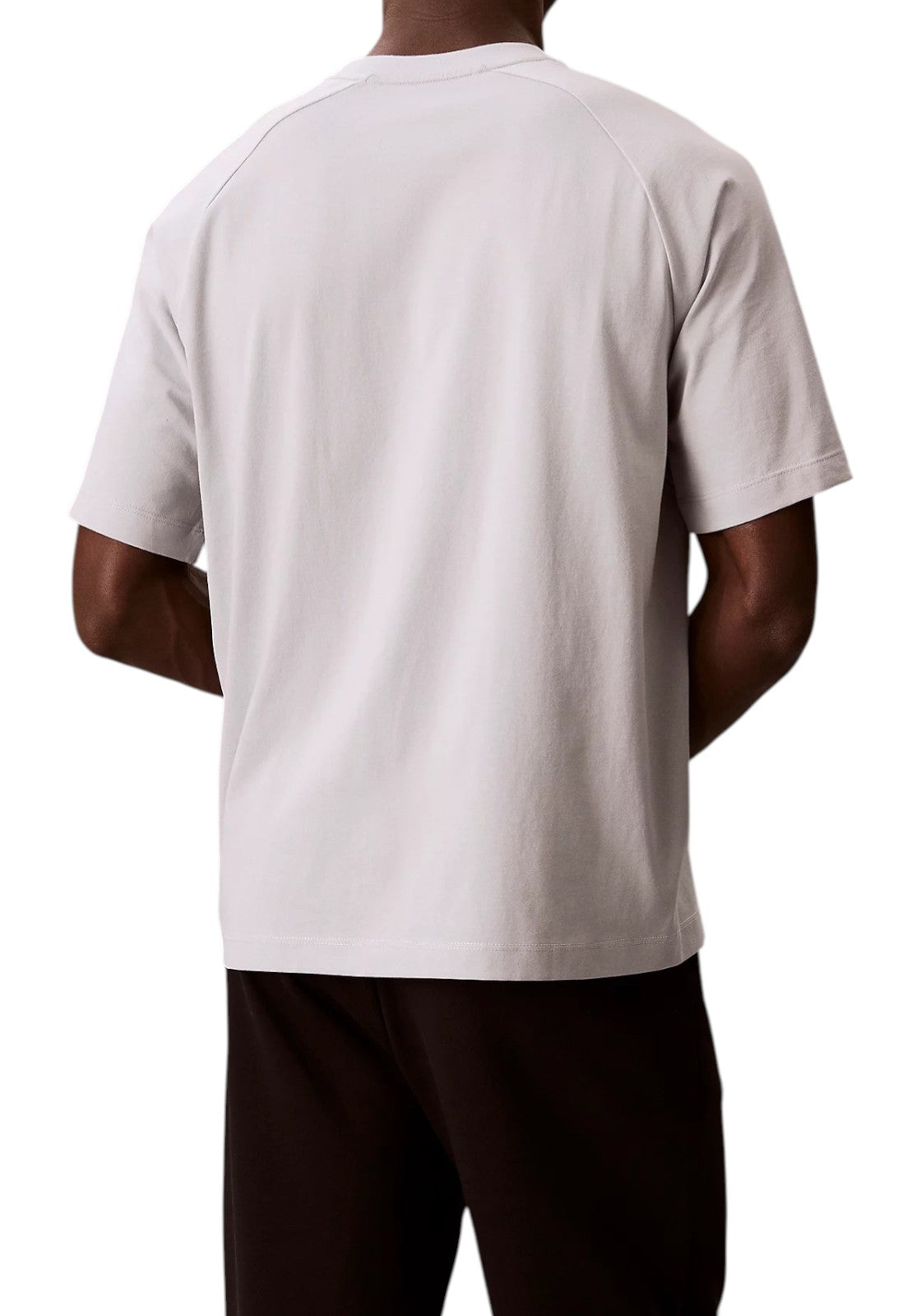 T-SHIRT E CANOTTE Grigio Chiaro Calvin Klein