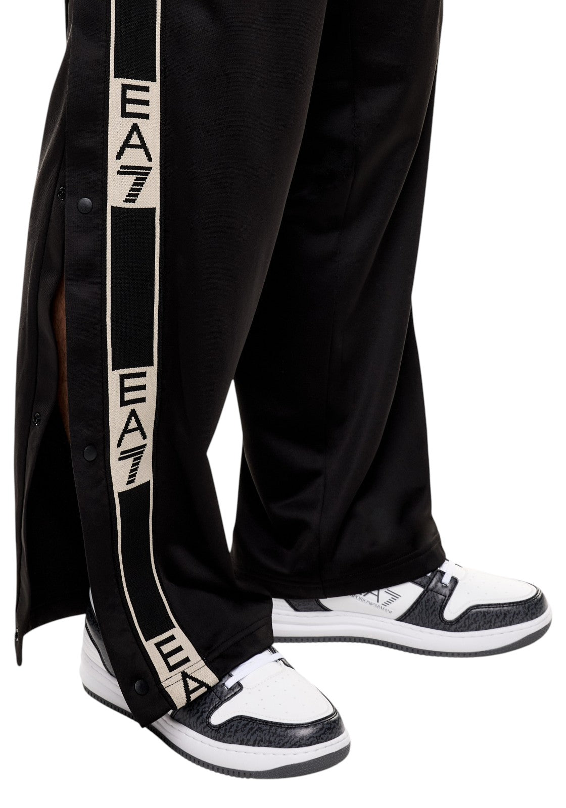 PANTALONI Nero/beige Ea7