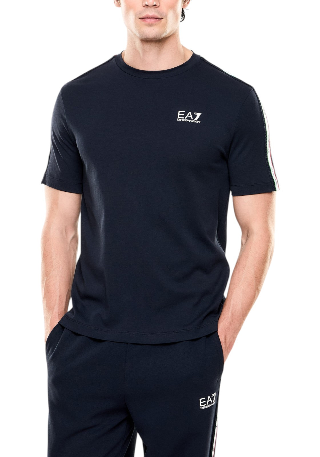 T-SHIRT E CANOTTE Blu/bianco Ea7