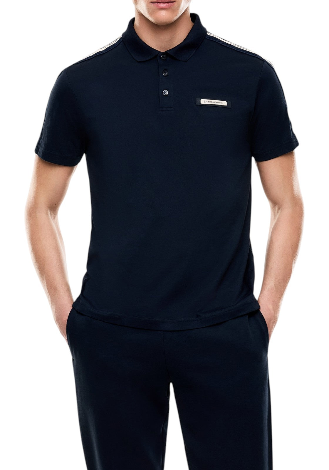 MAGLIONI E POLO Blu/beige Ea7