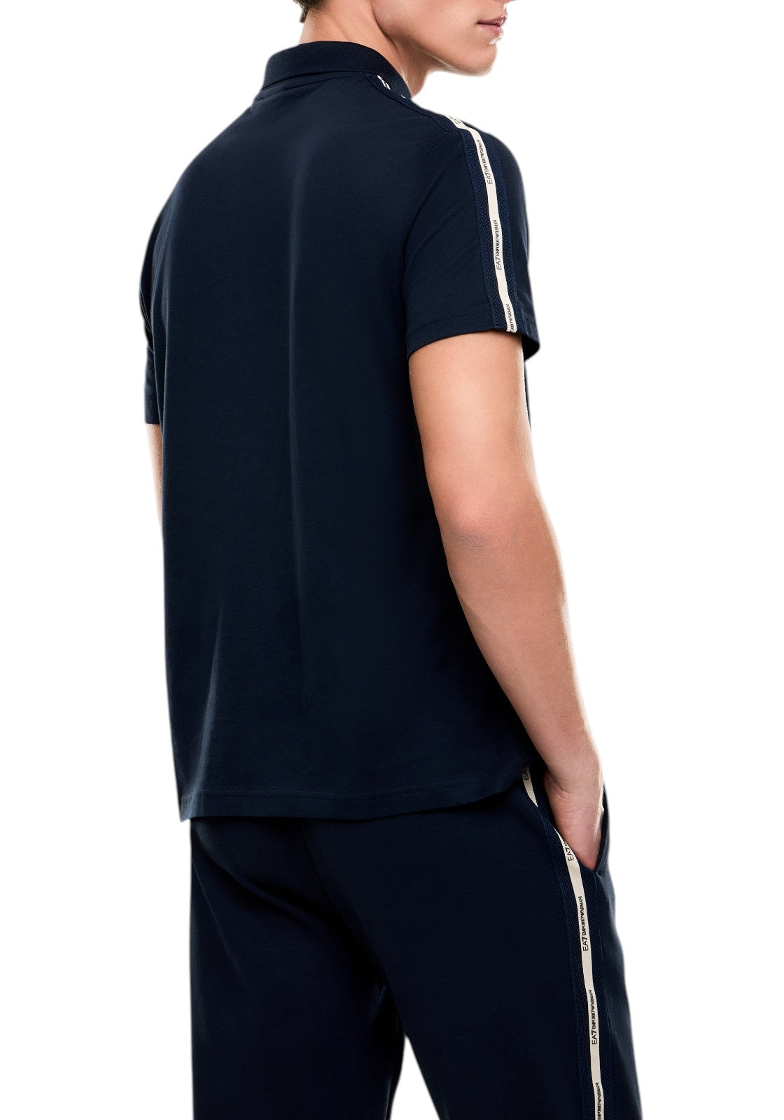 MAGLIONI E POLO Blu/beige Ea7