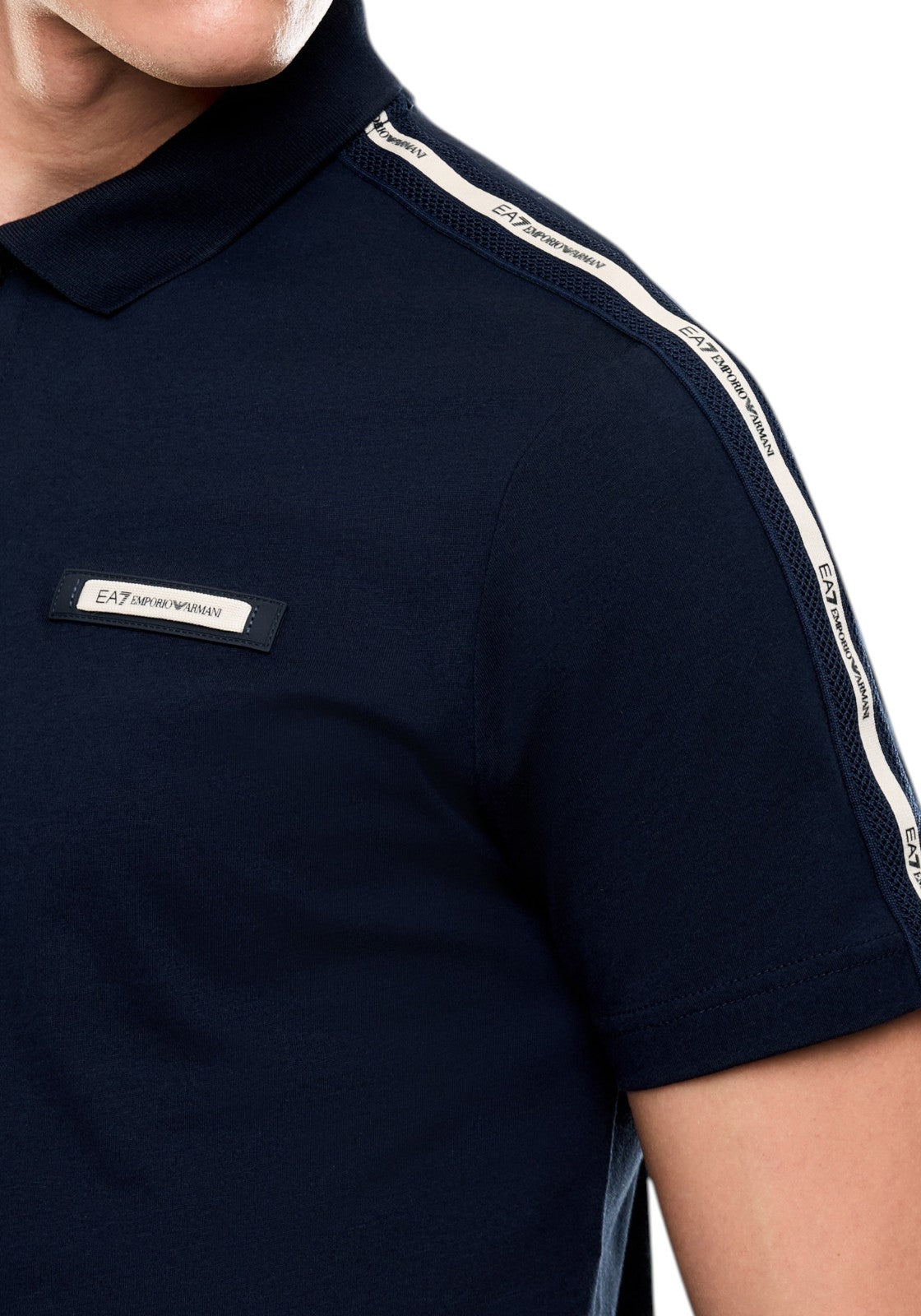 MAGLIONI E POLO Blu/beige Ea7