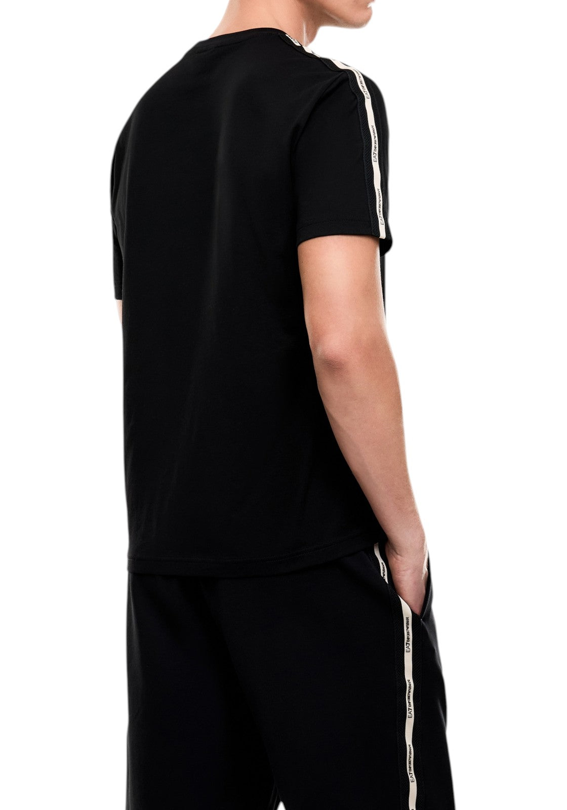 T-SHIRT E CANOTTE Nero/beige Ea7