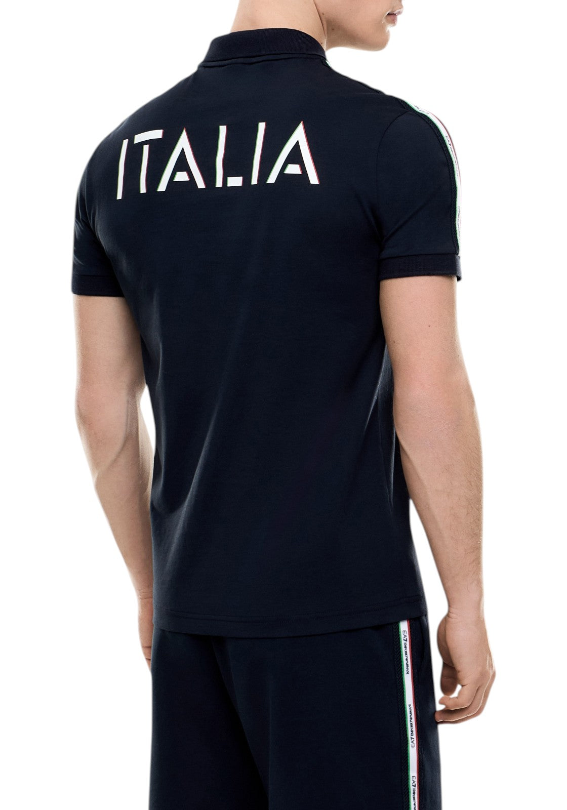 MAGLIONI E POLO Blu/bianco Ea7
