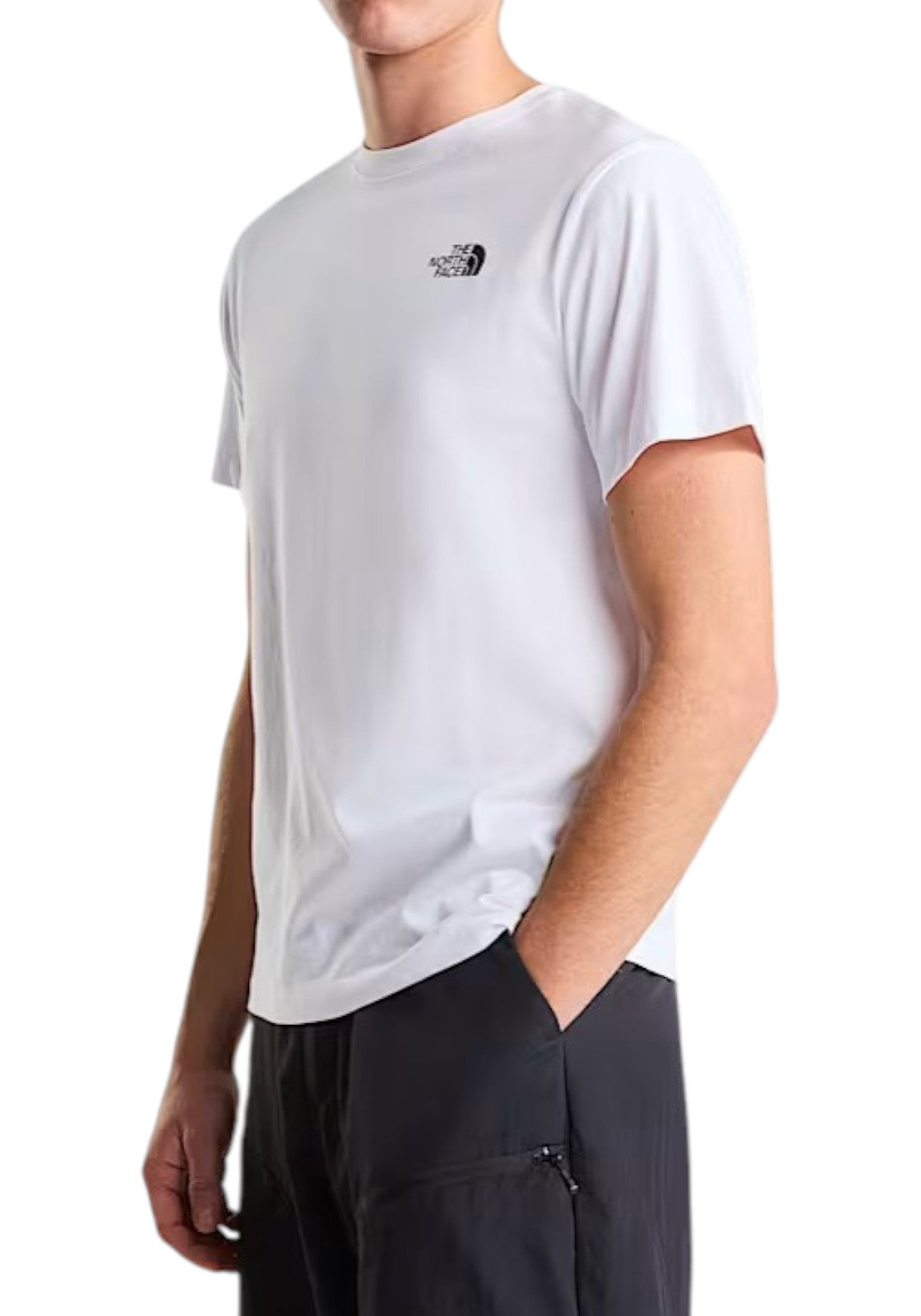 T-SHIRT E CANOTTE Bianco/nero The North Face