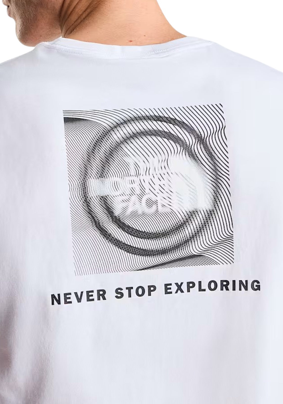 T-SHIRT E CANOTTE Bianco/nero The North Face