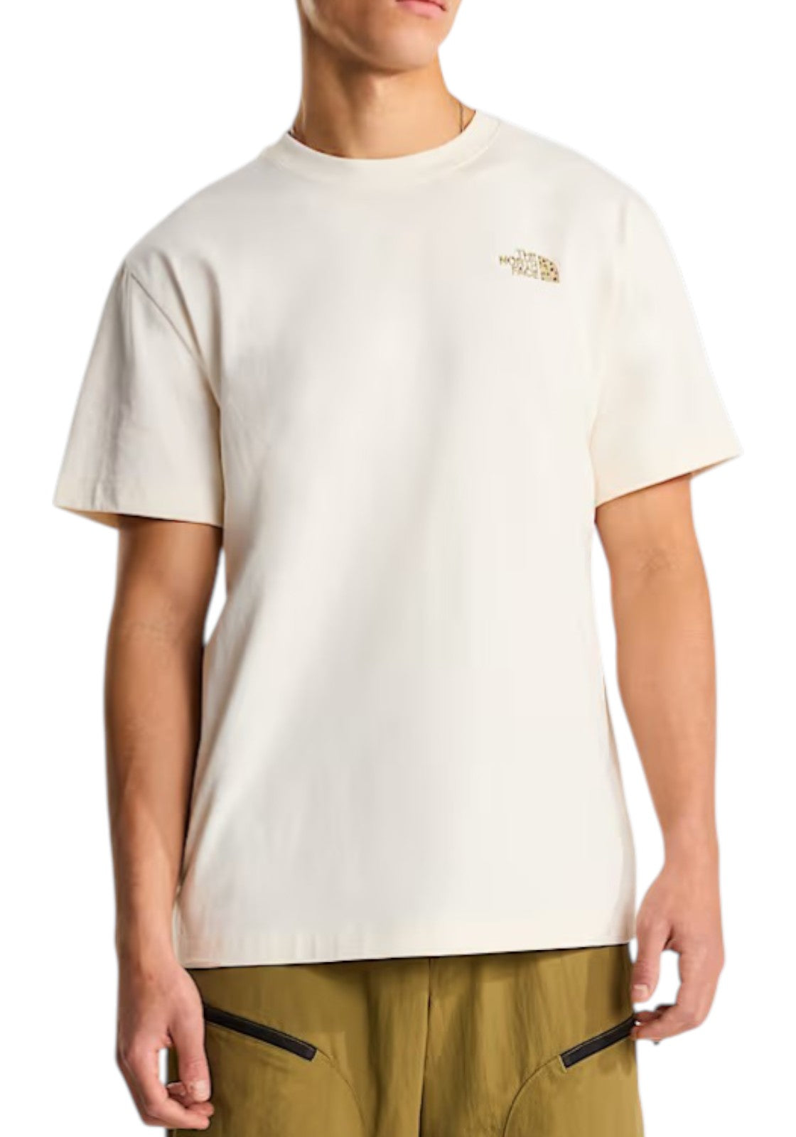 T-SHIRT E CANOTTE Panna/verde The North Face