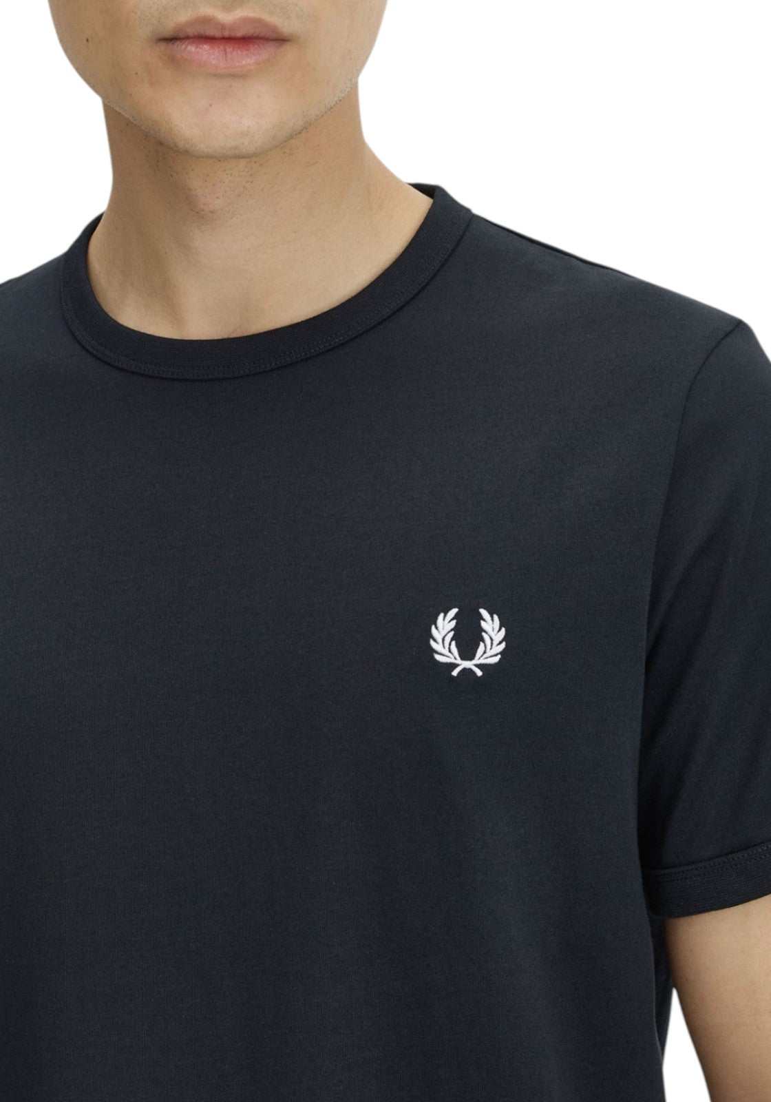 T-SHIRT E CANOTTE Nero Fred Perry