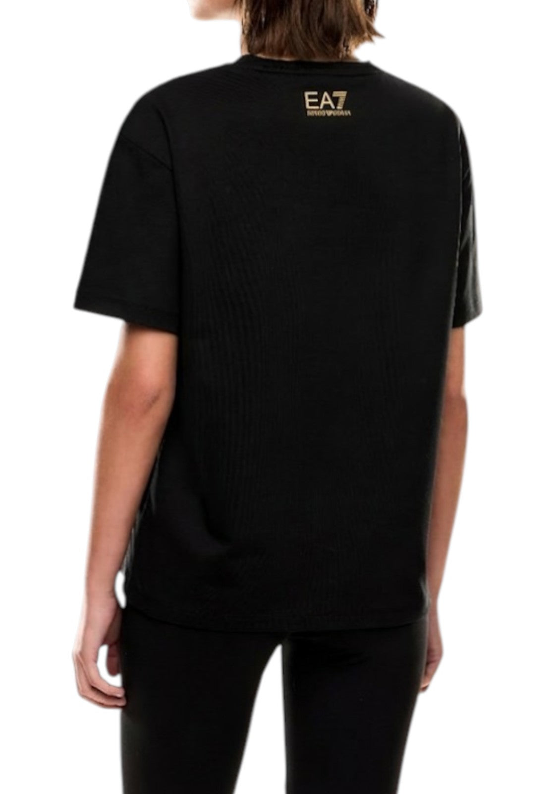 T-SHIRT E CANOTTE Nero/oro Ea7