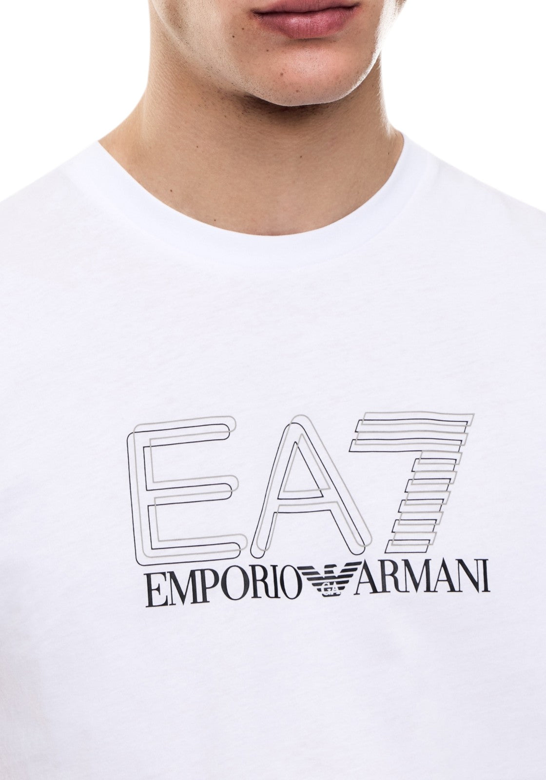 T-SHIRT E CANOTTE Bianco/nero Ea7