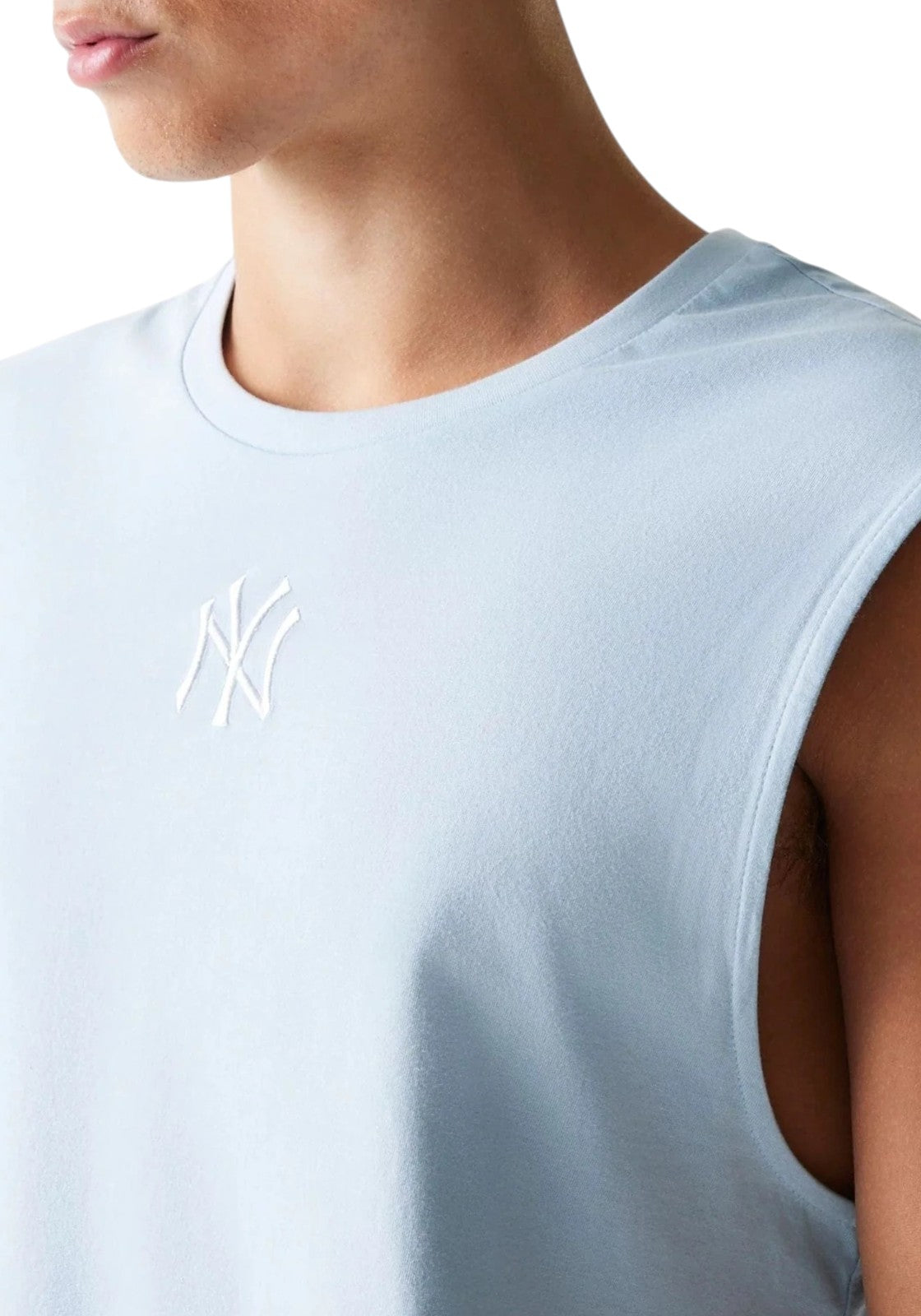 T-SHIRT E CANOTTE Celeste New Era