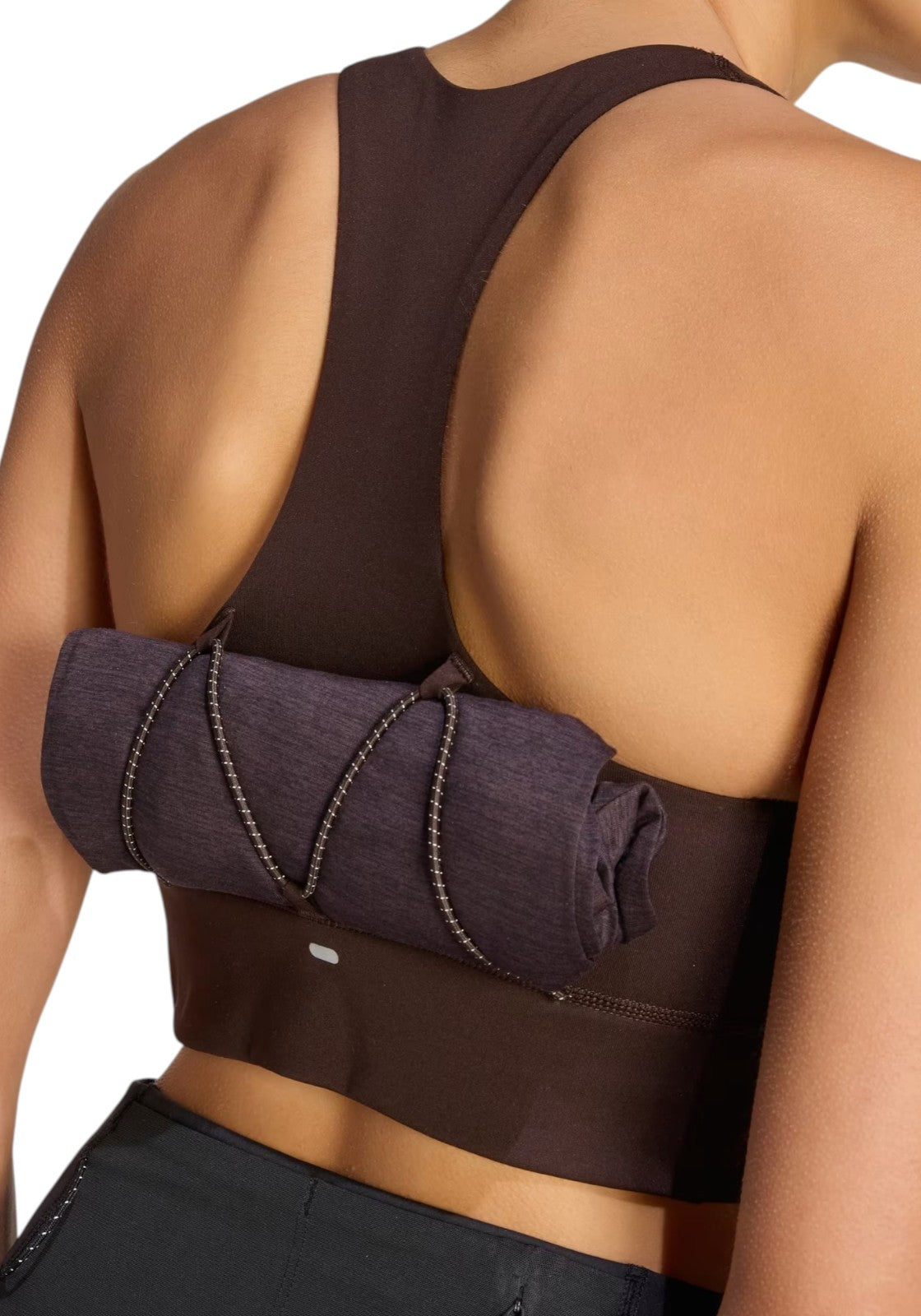 TOP PALESTRA Marrone Adidas