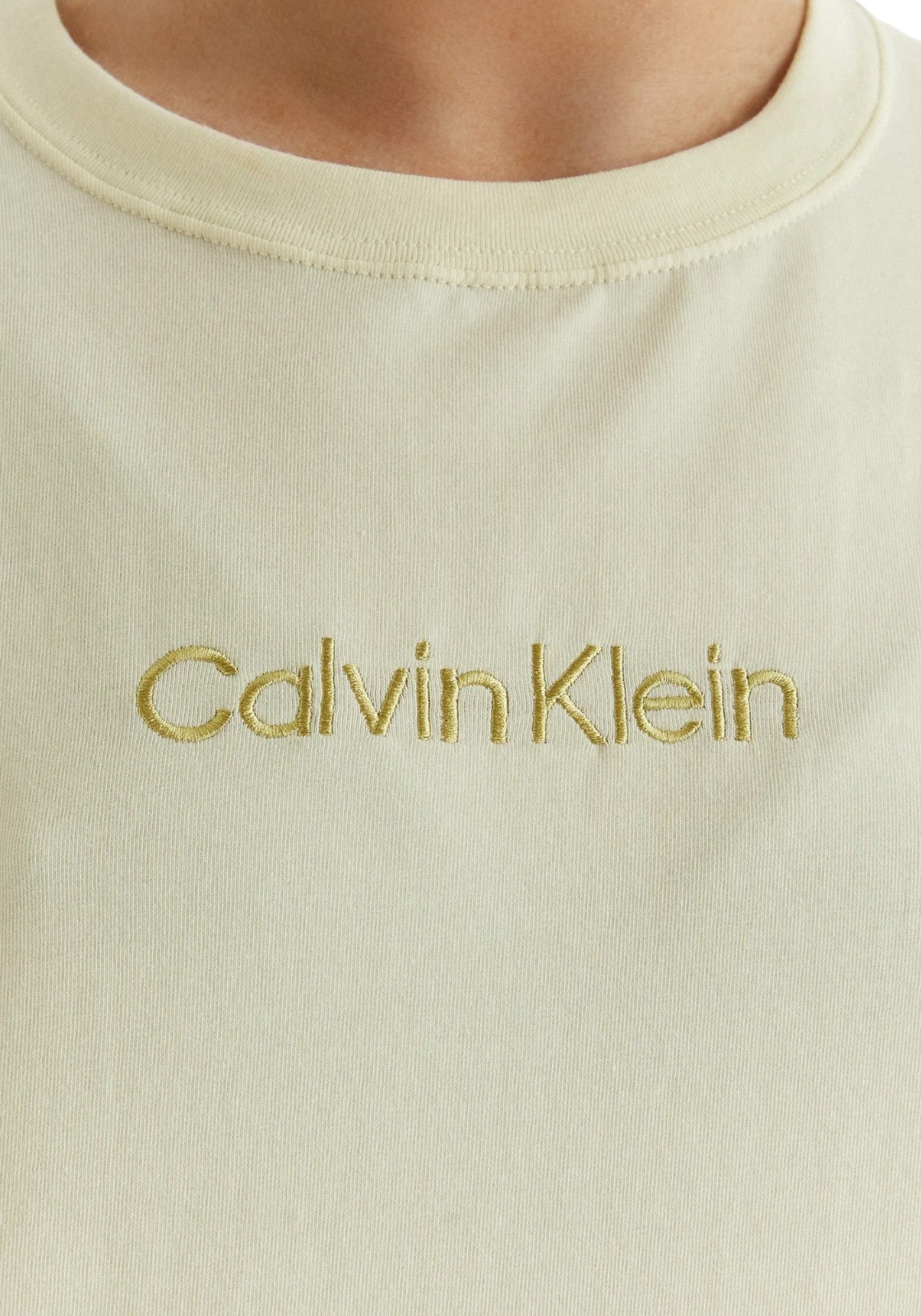 T-SHIRT E CANOTTE Giallo Calvin Klein