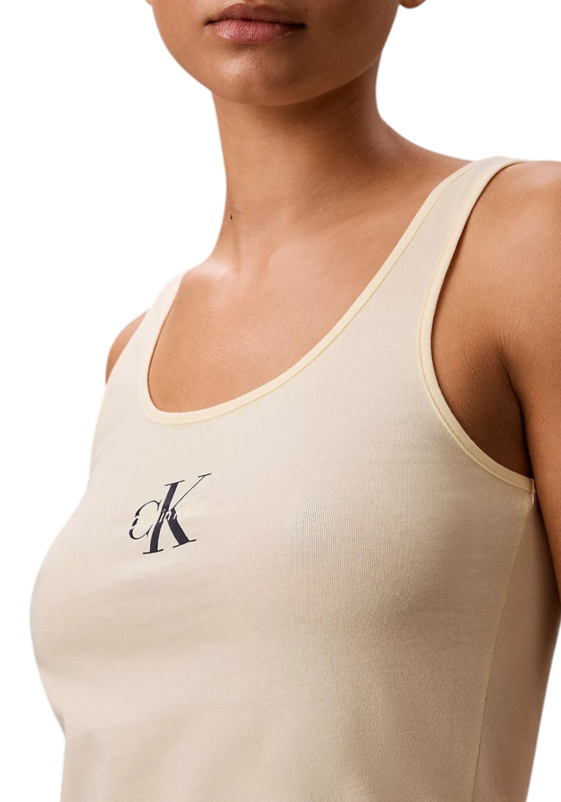 T-SHIRT E CANOTTE Giallo Calvin Klein