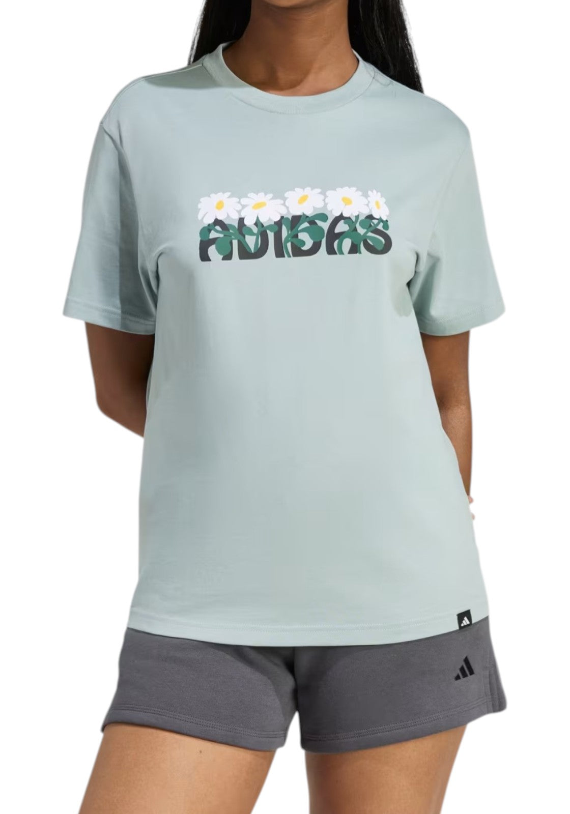 T-SHIRT E CANOTTE Verde Salvia Adidas