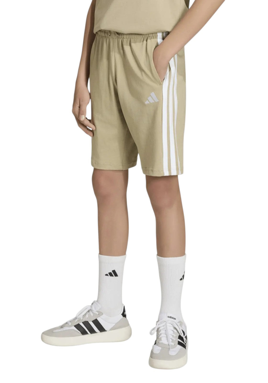 PANTALONCINI Beige/bianco Adidas
