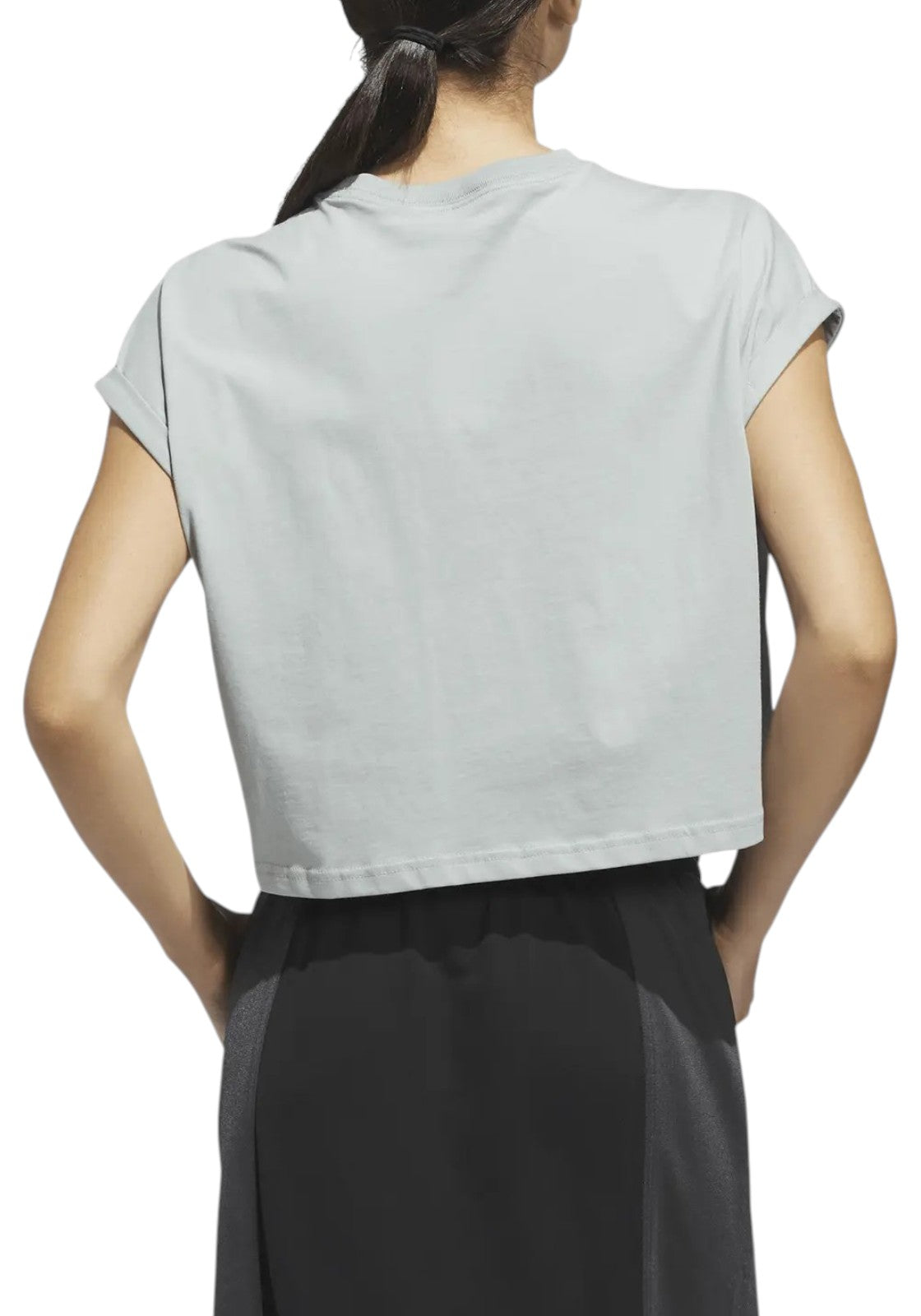 T-SHIRT E CANOTTE Celeste Polvere Adidas