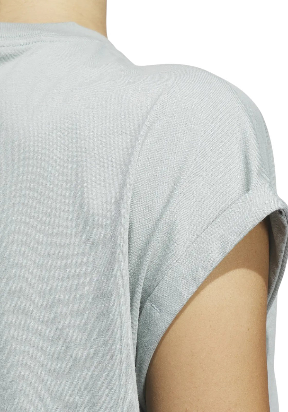 T-SHIRT E CANOTTE Celeste Polvere Adidas