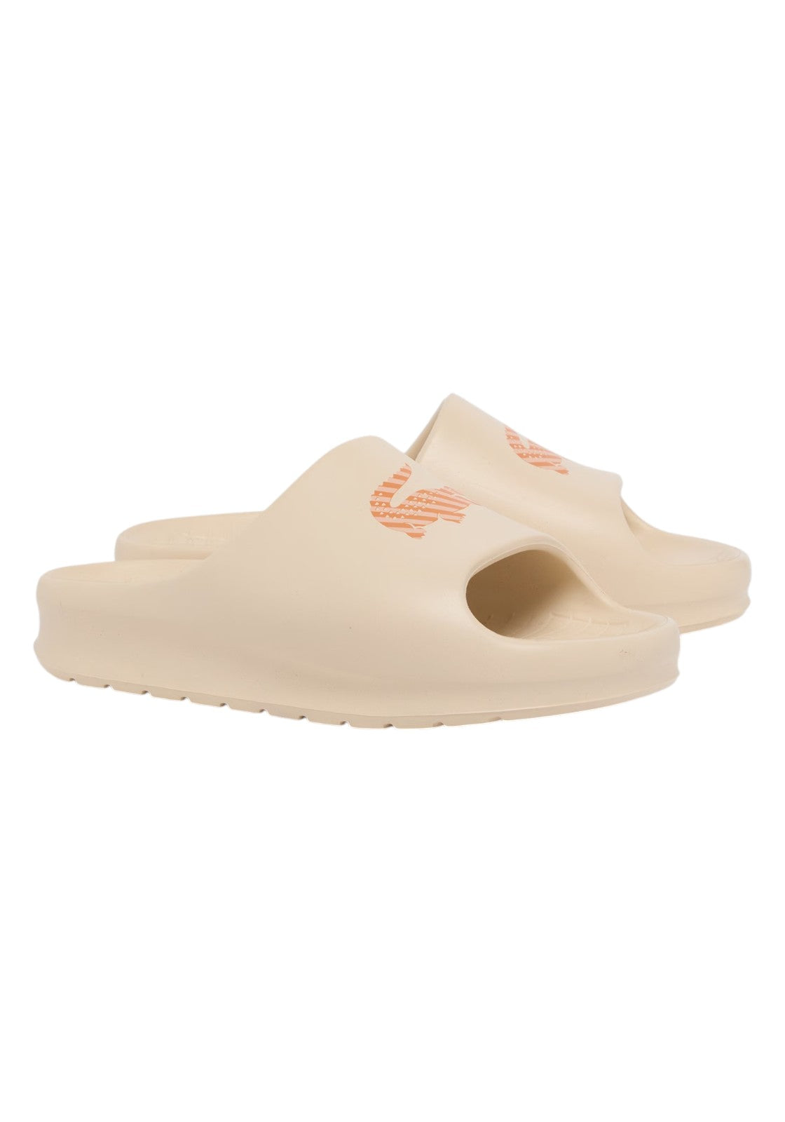 CIABATTE-INFRADITO Beige/arancio Lacoste