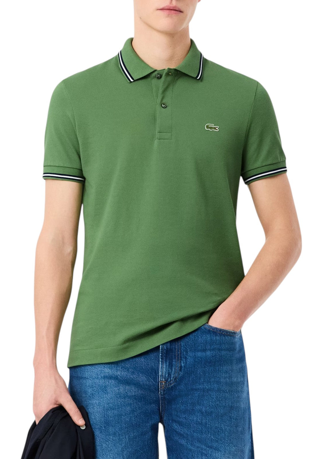 MAGLIONI E POLO Verde/blu Lacoste