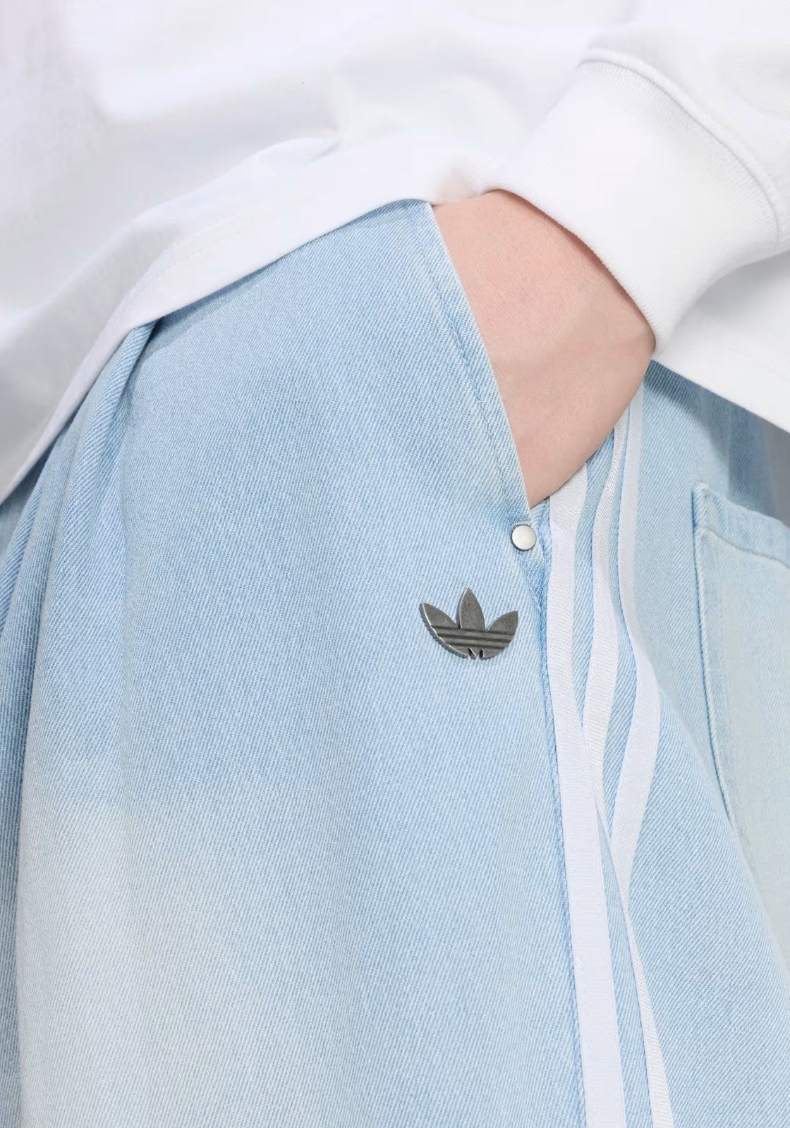 PANTALONI Denim Chiaro Adidas Originals