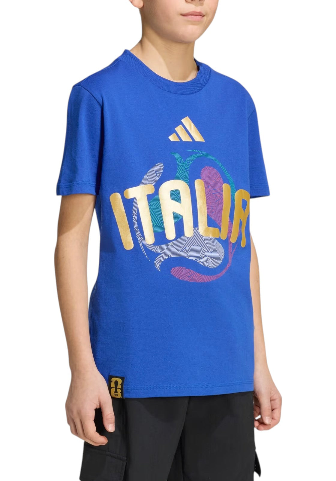 T-SHIRT E CANOTTE Azzurro/oro Adidas