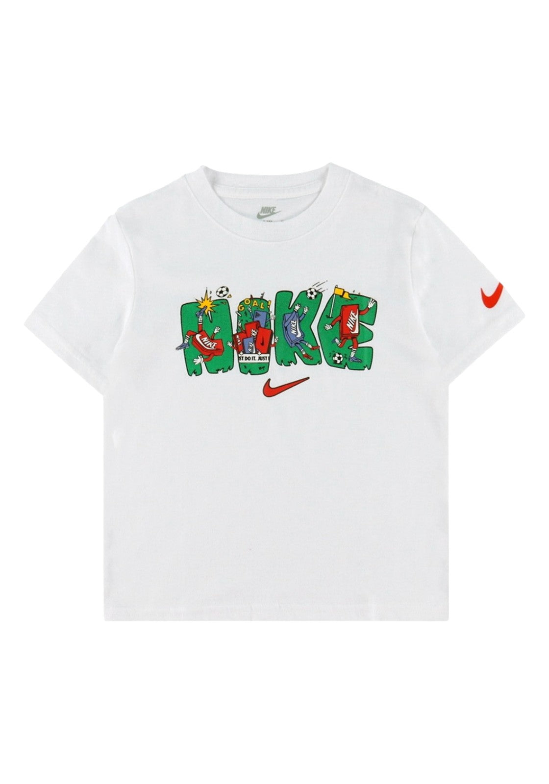 T-SHIRT E CANOTTE Bianco/verde Nike
