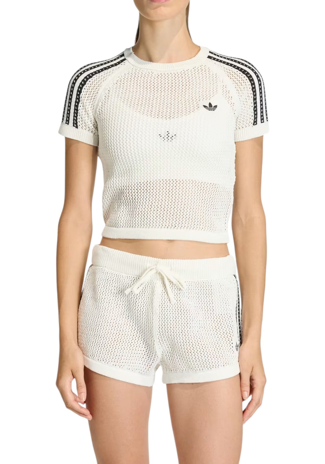T-SHIRT E CANOTTE Bianco/nero Adidas Originals
