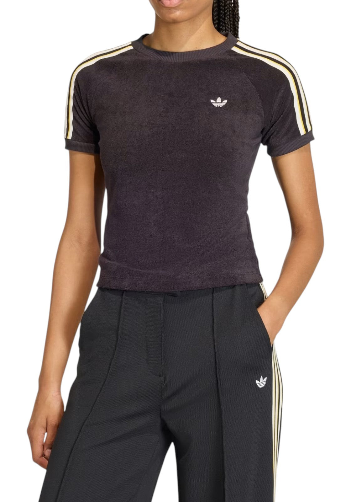 T-SHIRT E CANOTTE Nero/panna Adidas Originals