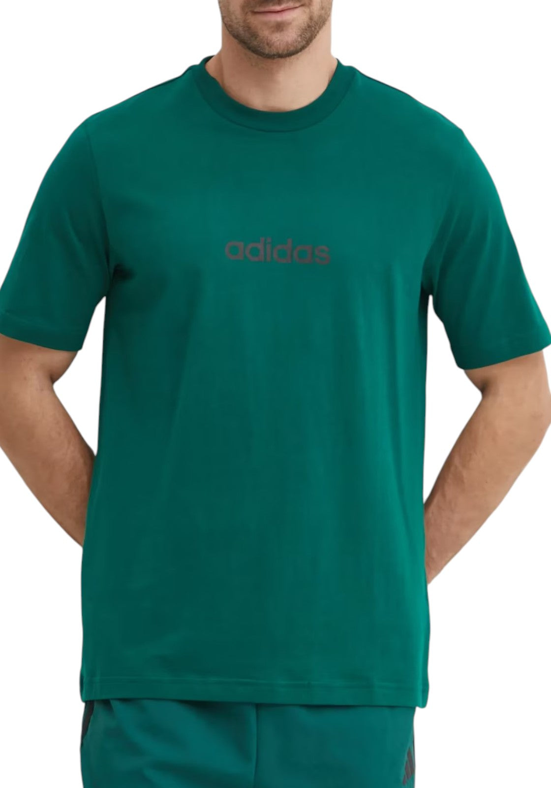 T-SHIRT E CANOTTE Verde Bottiglia Adidas