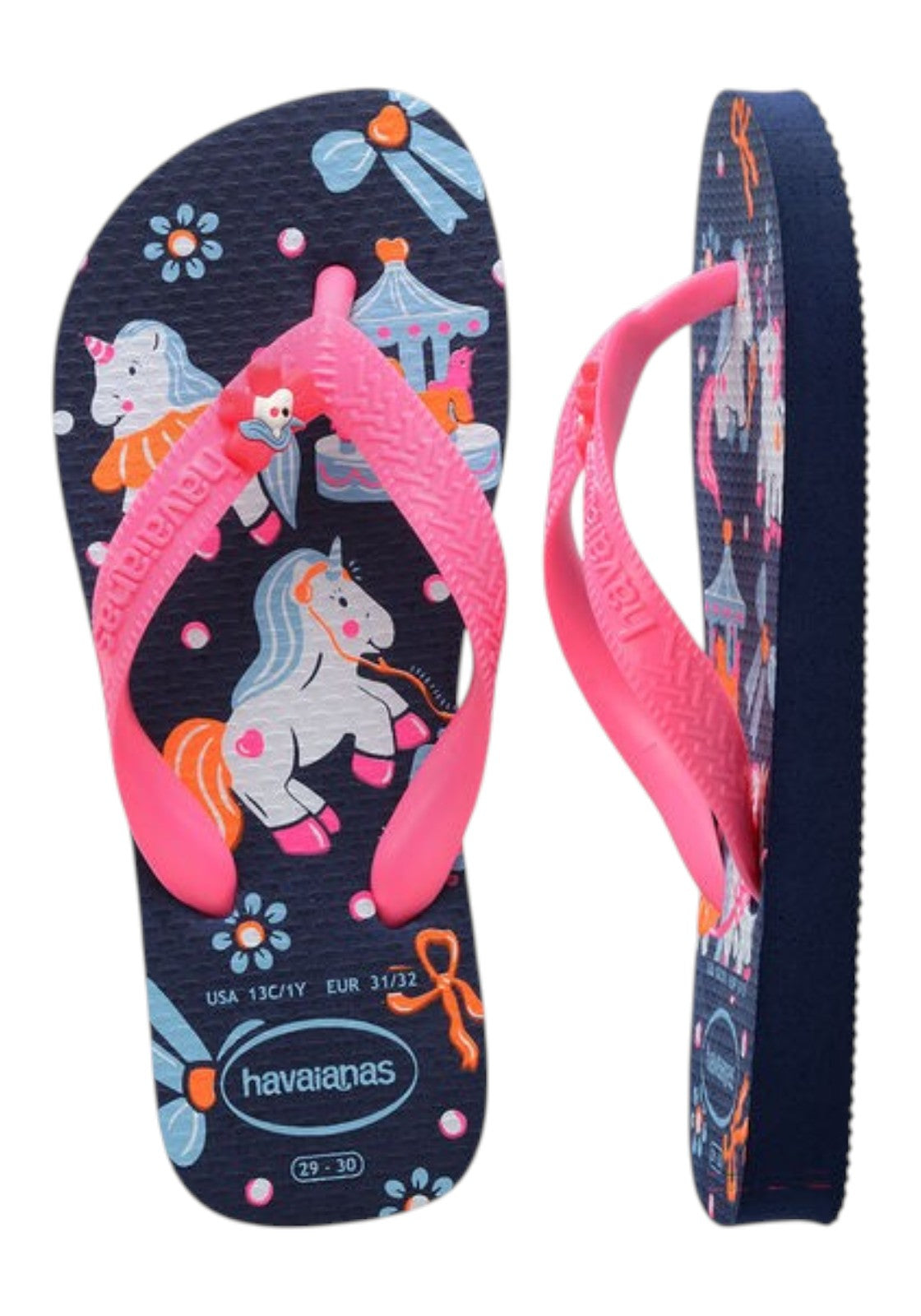 CIABATTE-INFRADITO Blu/fuxia Havaianas