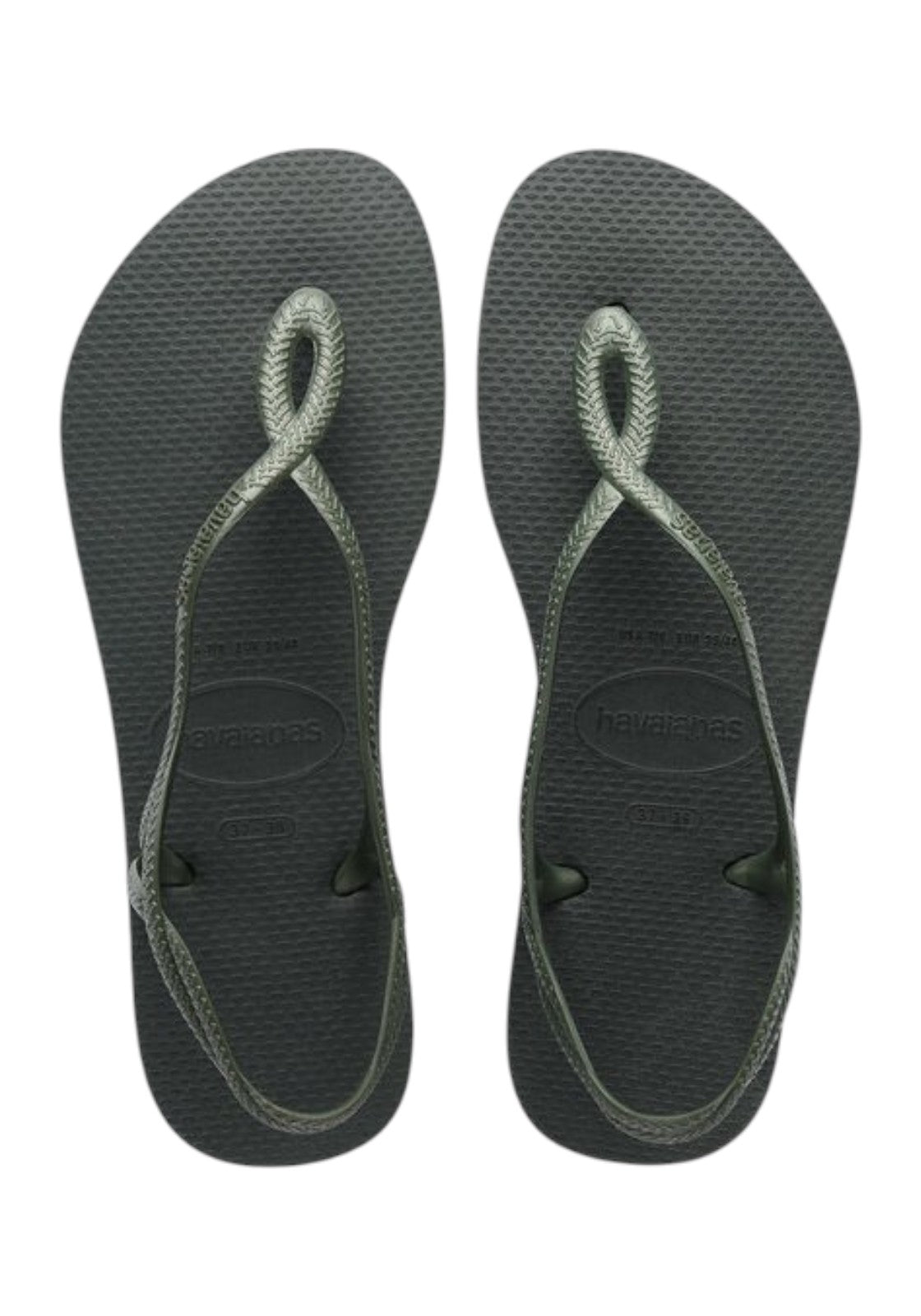 CIABATTE-INFRADITO Verde Oliva Havaianas